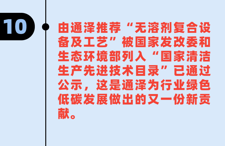 通泽公司2023年十件大事